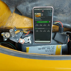 HOOTS-BATTERY Batteriewächter im Fiat 500